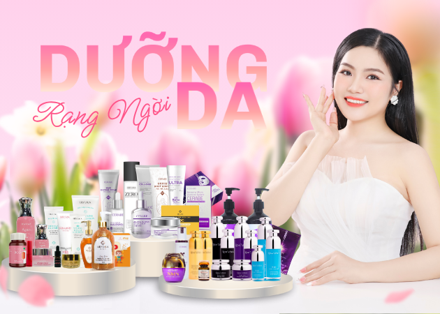 Dòng sản phẩm chăm sóc da ạn toàn, lành tính