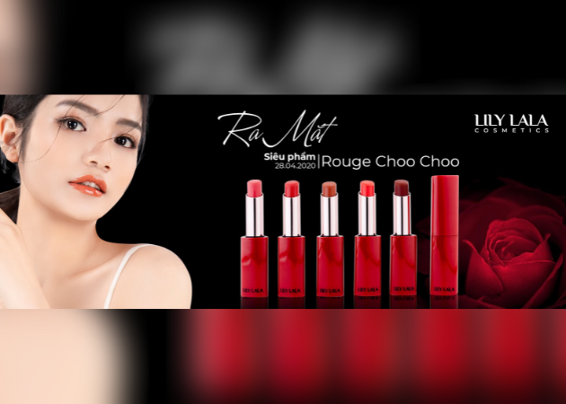 Hình ảnh Giám đốc kinh doanh Đặng Thị Tú Anh trên banner sản phẩm ra mắt