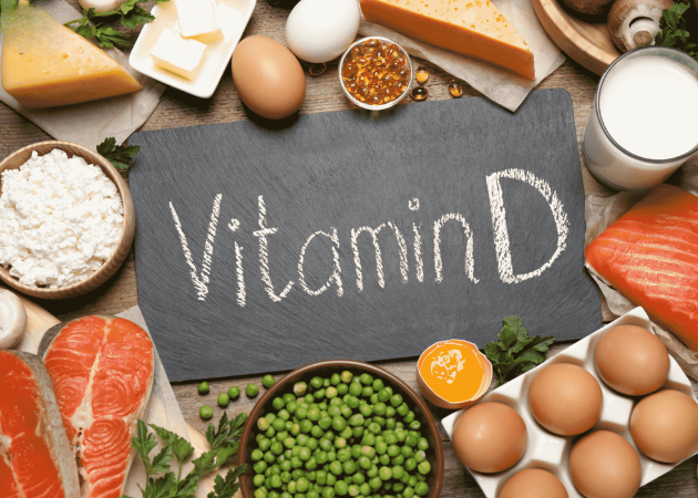Vitamin D hỗ trợ hấp thụ canxi, tăng cường miễn dịch và giúp da khỏe mạnh, ít viêm