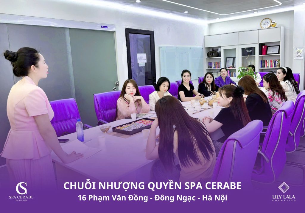 KHÁCH HÀNG GHÉ THĂM CERABE & LILY LALA – KẾT NỐI GIÁ TRỊ, MỞ RỘNG CƠ HỘI KINH DOANH SPA