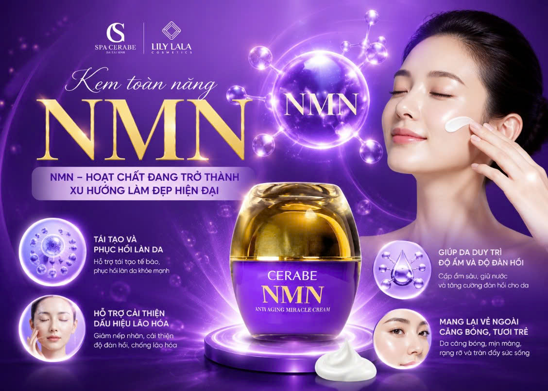 Kem toàn năng NMN - Chữa lành, tái sinh tế bào