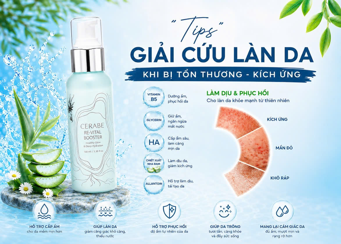 Cerabe Re-Vital Booster phù hợp với những ai?